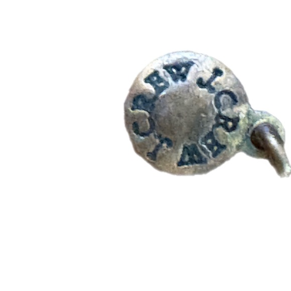 J Crew Faux Tortoise Shell Chain Link and Cluster Pearls Necklace 17-19" Long - Picture 5 of 5